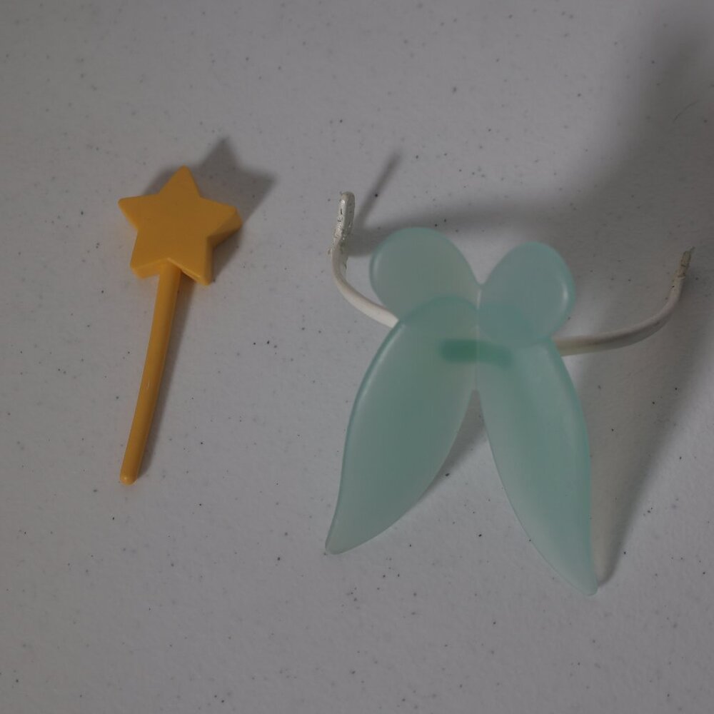 Disney Parks Mr Potato Head: Tinker-Bell Wand & Wings Lot of 2